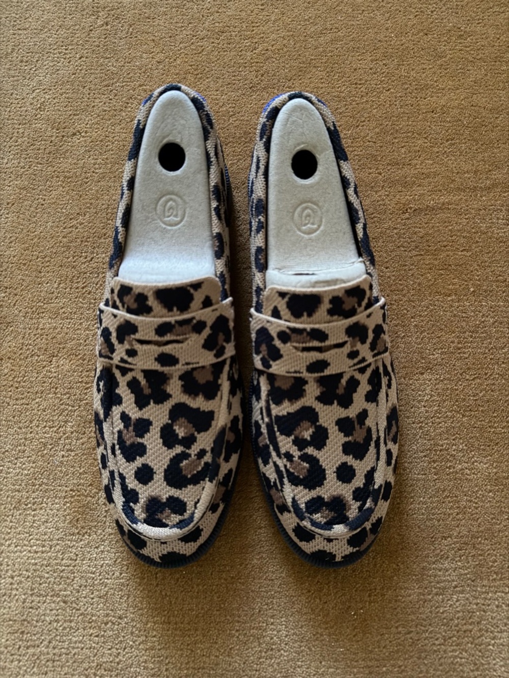 Rothy’s Leopard Print Loafers